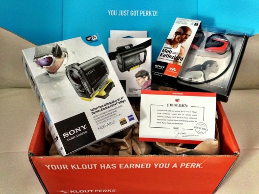 Awesome Klout Perks from Sony